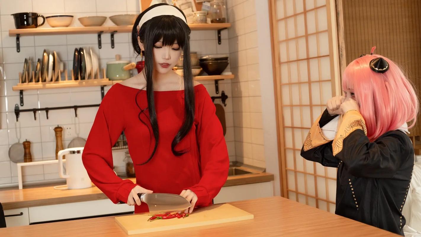 Anime Cosplay Yor - Kostium Cosplay Spy x Family Yor
