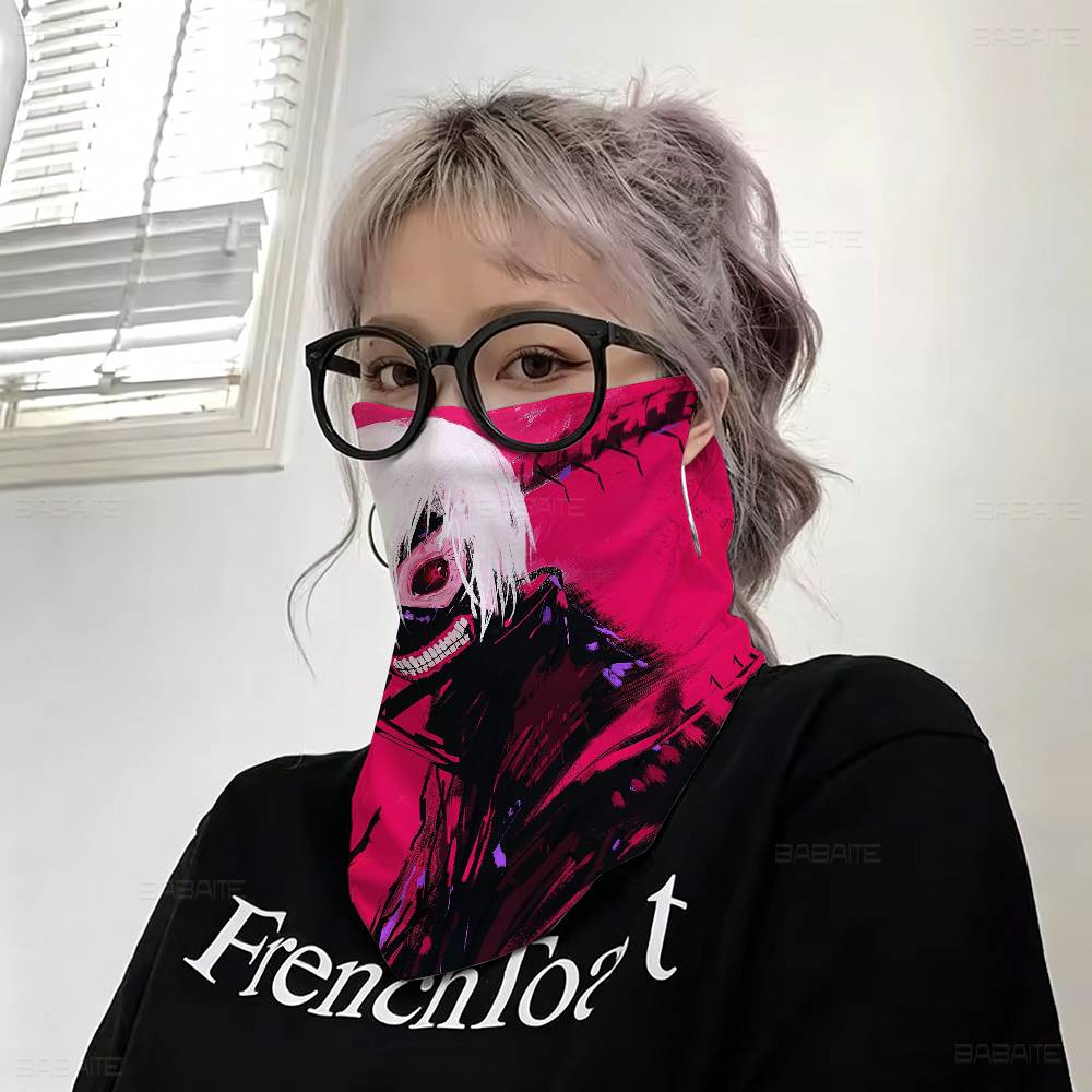 Tokyo Ghoul Mask - Japońskie Anime T-Tokyo G-ghoul Szalik Oddychająca