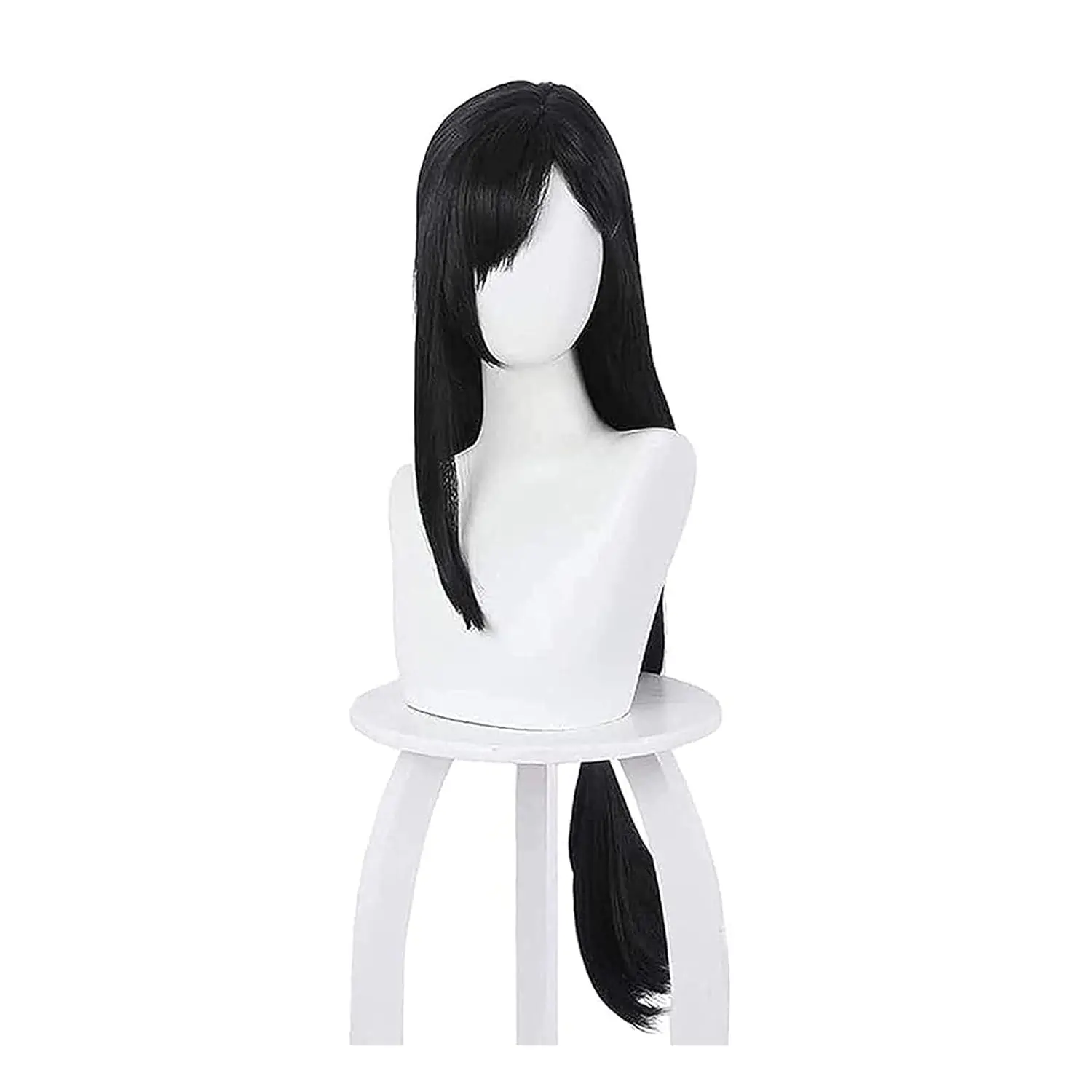 Anime Cosplay Long Black Hair - Peruka Cosplay Tifa Lockhart Anime Długa