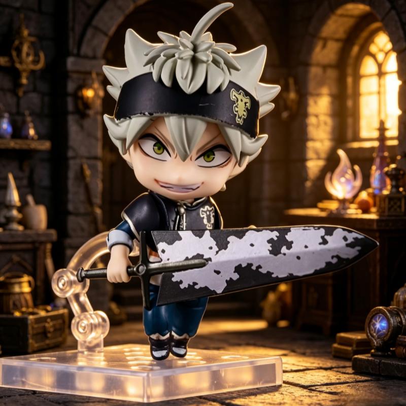 Black Clover Grimoire - 【Na Stanie】Popularna Figurka Black Clover Asta