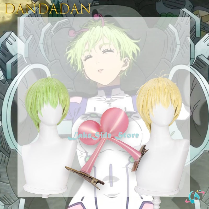 Cosplay Anime Pink Hair - Halloween Dorosłych Bamora Vamola Dandadan Cosplay