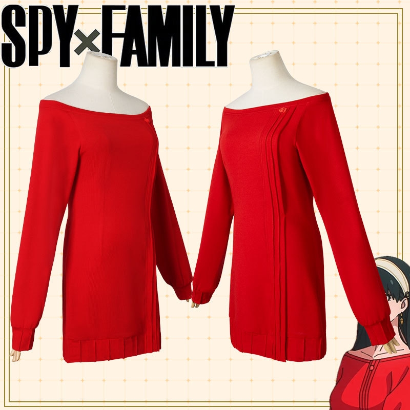 Kostium Cosplay Spy x Family Y – Anime Cosplay Yor recenzja i cena