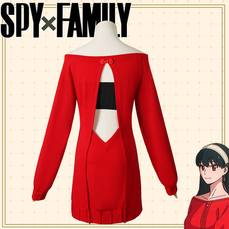 Kostium Cosplay Spy x Family Y – Anime Cosplay Yor recenzja i cena