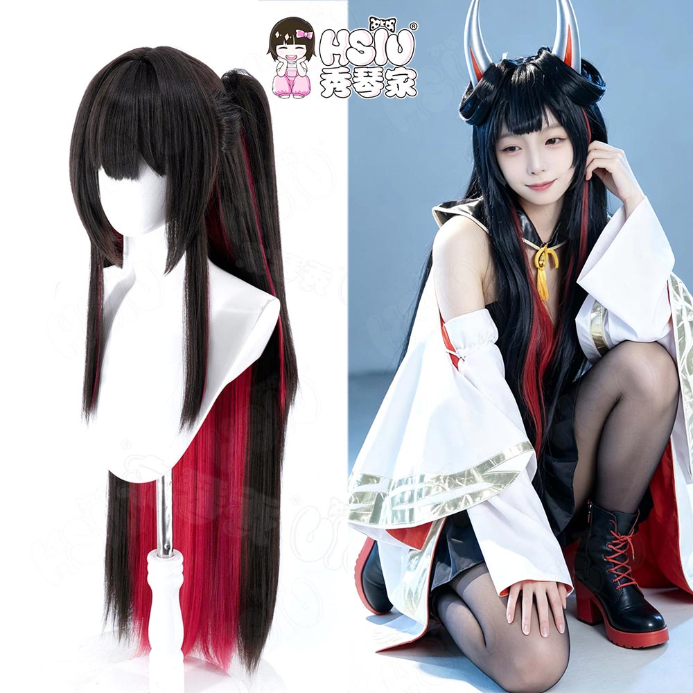 Peruka do cosplayu Hatsuzuki z – Anime Cosplay Long Black Hair recenzja i cena