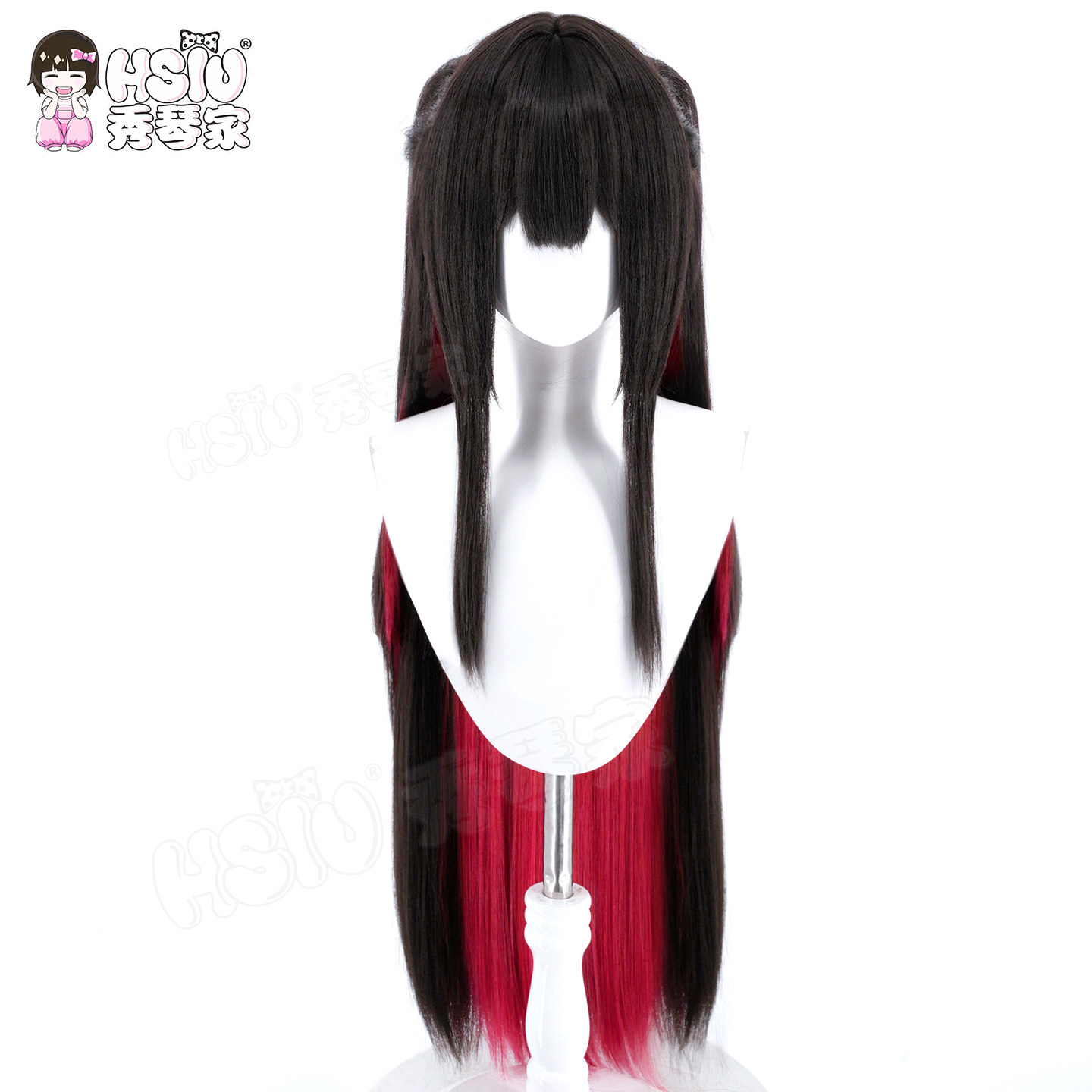 Peruka do cosplayu Hatsuzuki z – Anime Cosplay Long Black Hair recenzja i cena