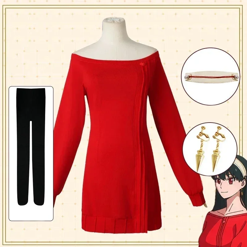 Kostium Yor Forger Cosplay, dł – Anime Cosplay Yor recenzja i cena