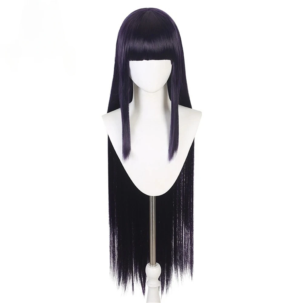 Peruka syntetyczna do cosplayu – Anime Cosplay Long Black Hair recenzja i cena