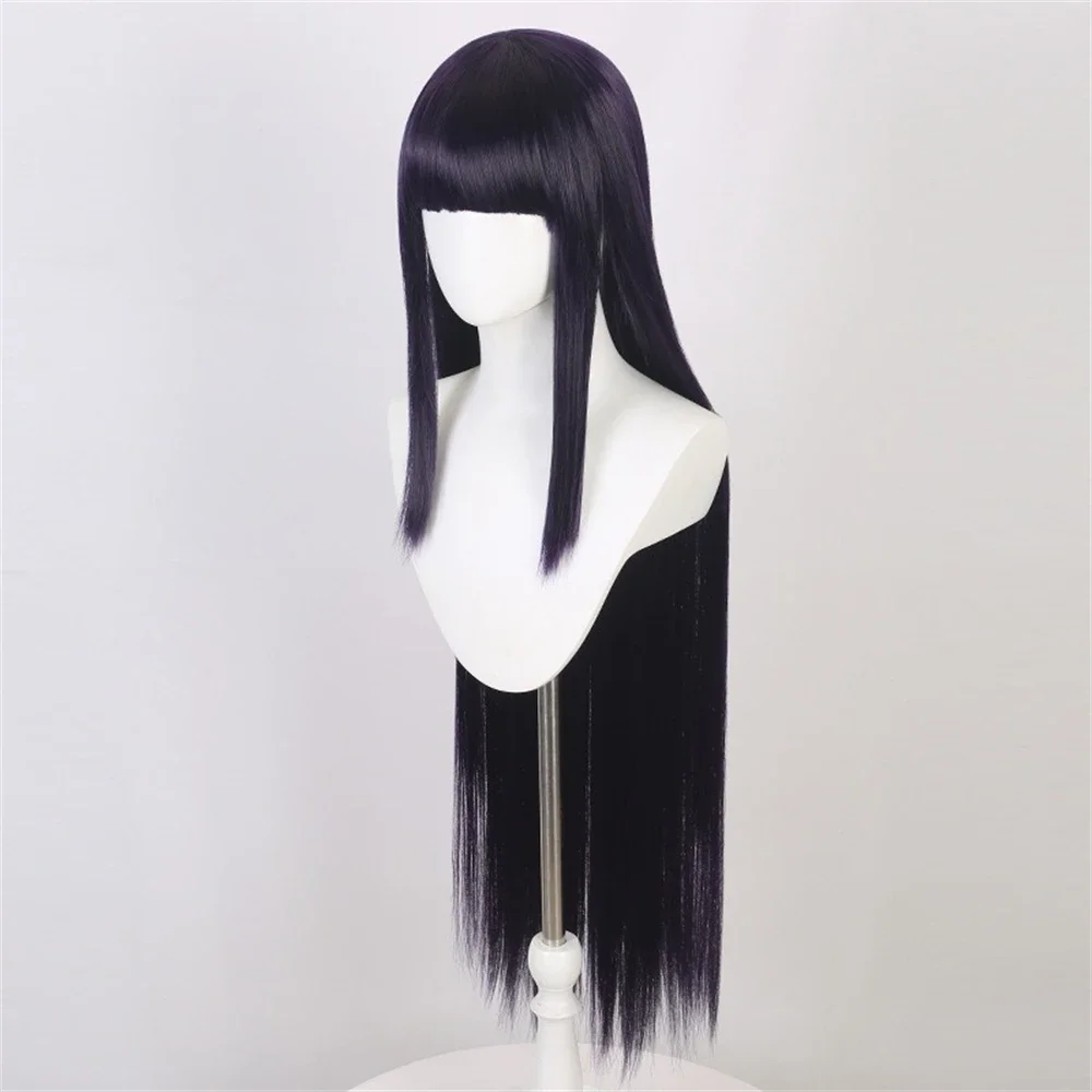 Peruka syntetyczna do cosplayu – Anime Cosplay Long Black Hair recenzja i cena
