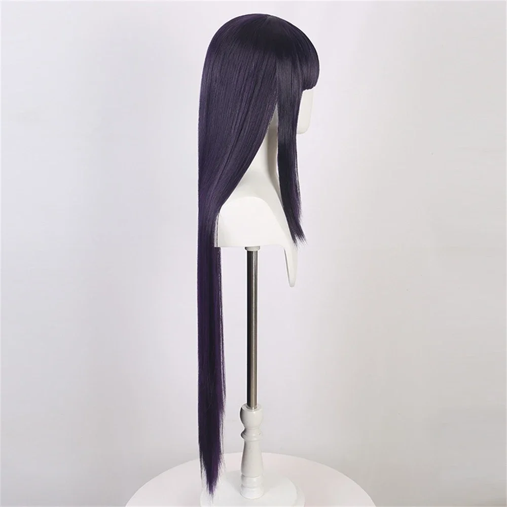 Peruka syntetyczna do cosplayu – Anime Cosplay Long Black Hair recenzja i cena