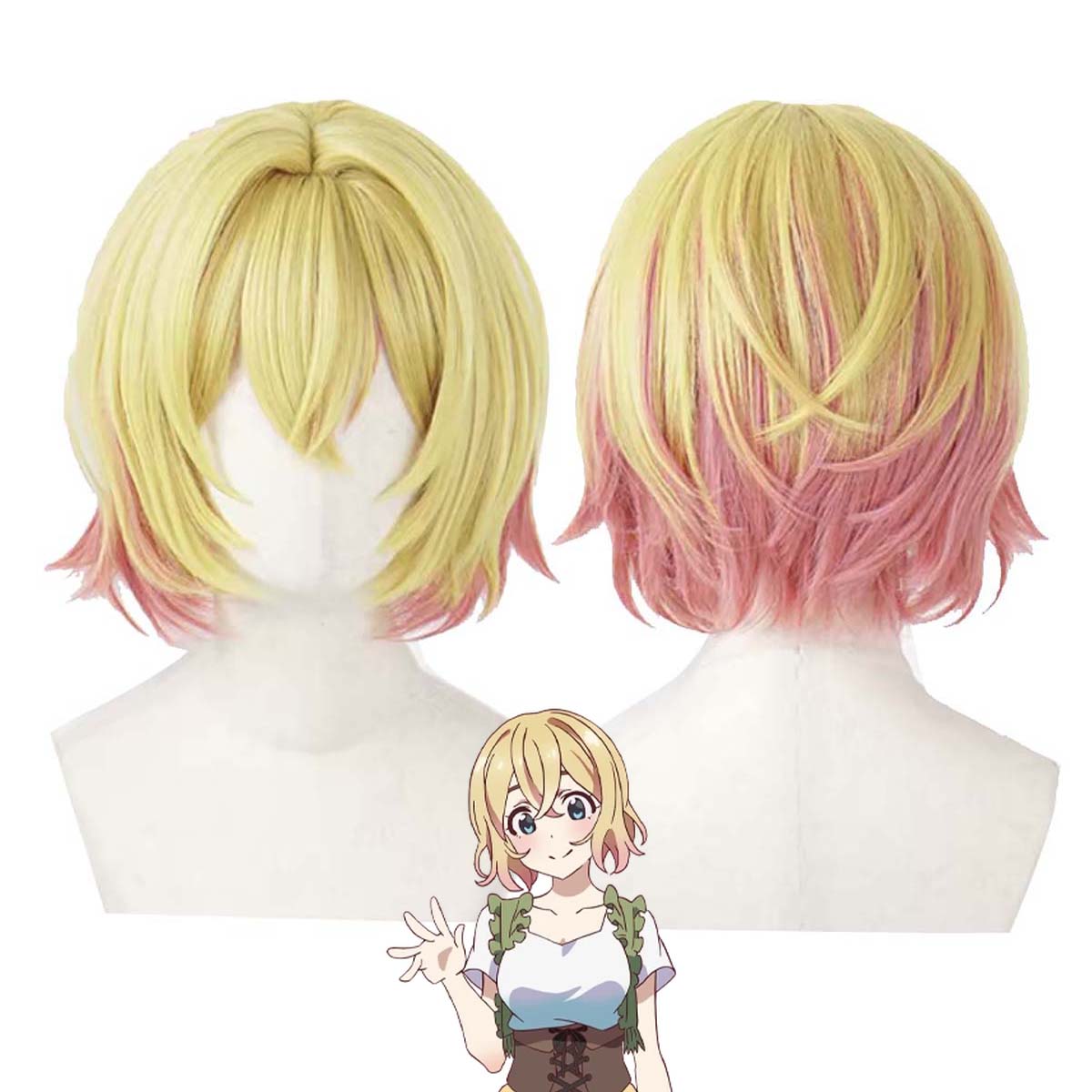 Peruki Cosplay Anime Rent-A-Gi – Anime Cosplay Girlfriend recenzja i cena