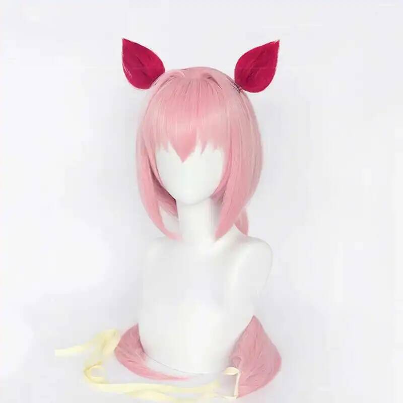 Peruka Cosplay Uma Musume Haru – Cosplay Anime Pink Hair recenzja i cena