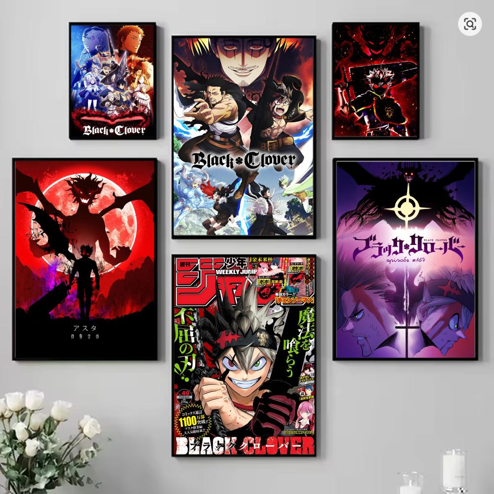 Anime B-Black Hot Clover Plaka – Black Clover Grimoire recenzja i cena