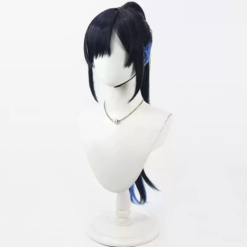 Peruka Cosplay Project Sekai C – Anime Cosplay Long Black Hair recenzja i cena