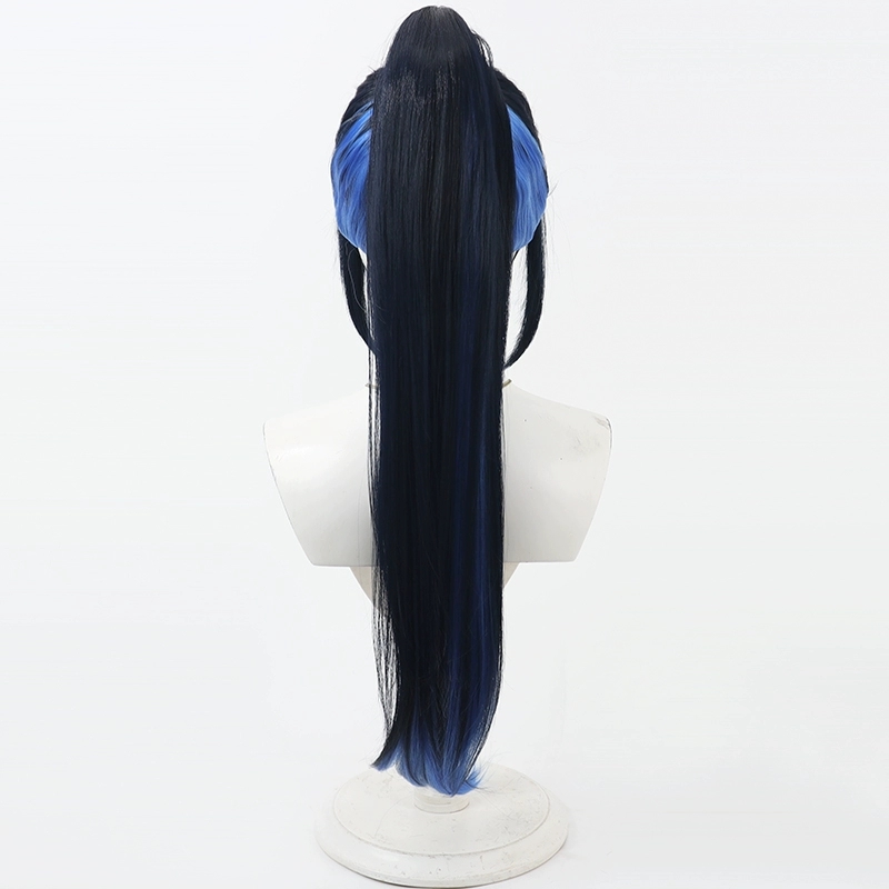Peruka Cosplay Project Sekai C – Anime Cosplay Long Black Hair recenzja i cena